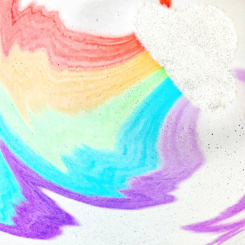 Rainbow Cloud Bath Bomb