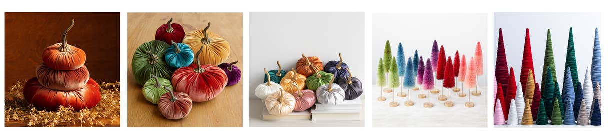 Velvet Pumpkins