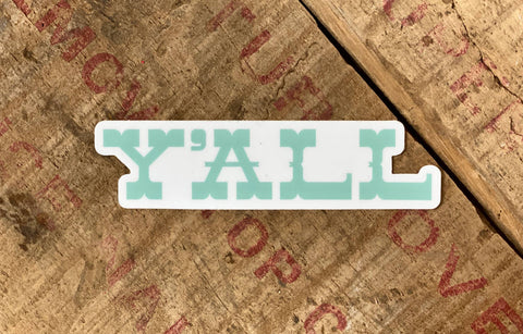 Y'all - Sticker