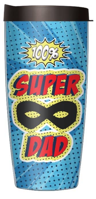 100% Super Dad Tumbler