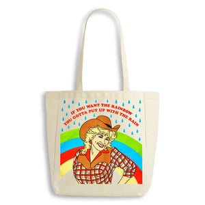 Cowgirl Rainbow Tote