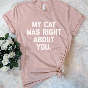 My cat tee