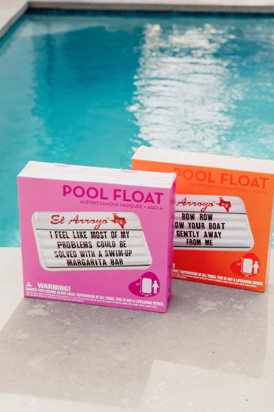 El Arroyo Pool Floats