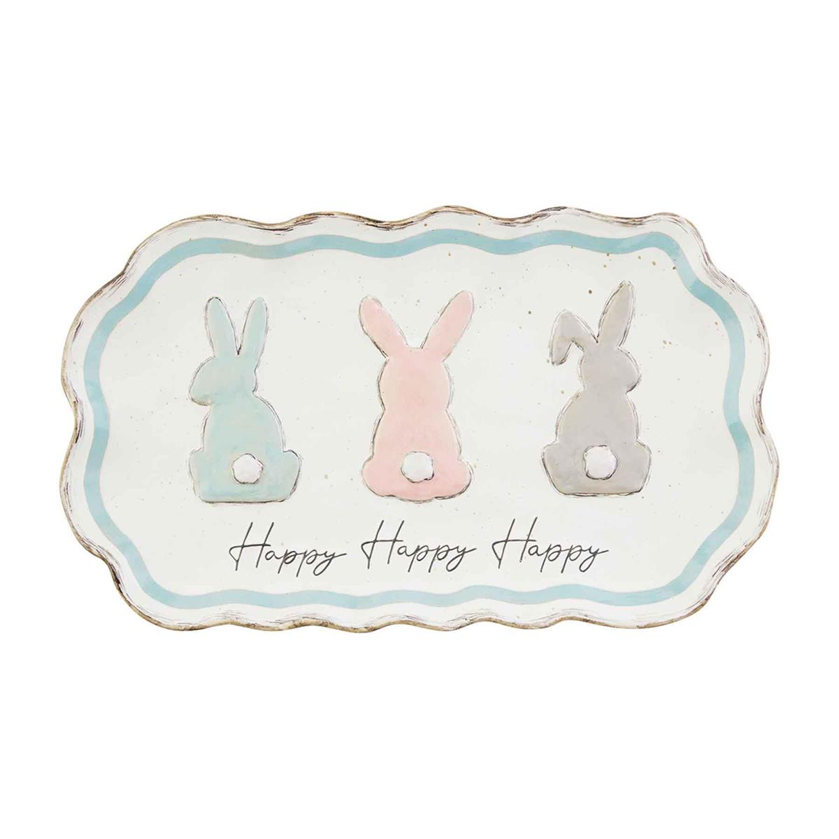 BUNNY TRIO PLATTER