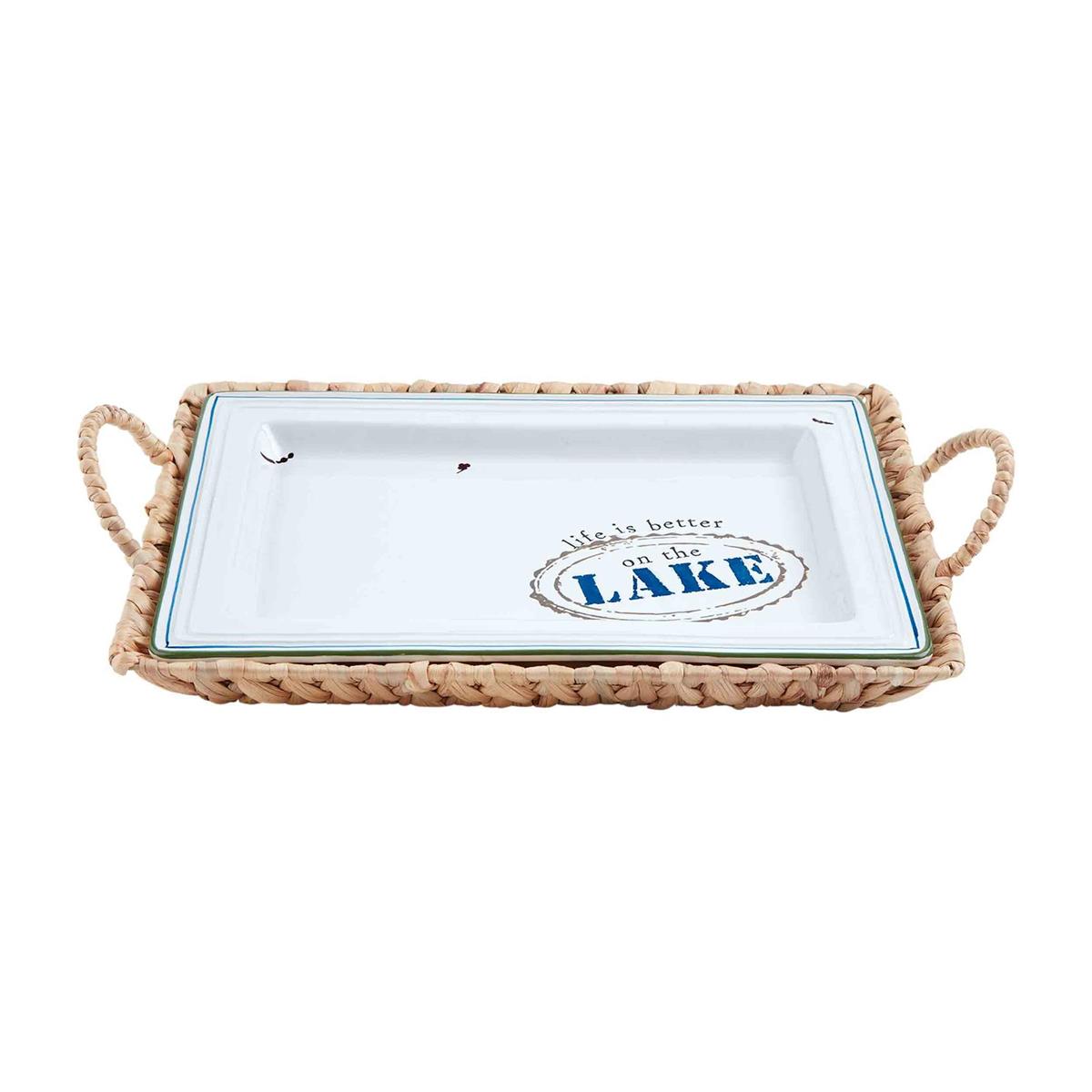 Lake Platter & Basket Set