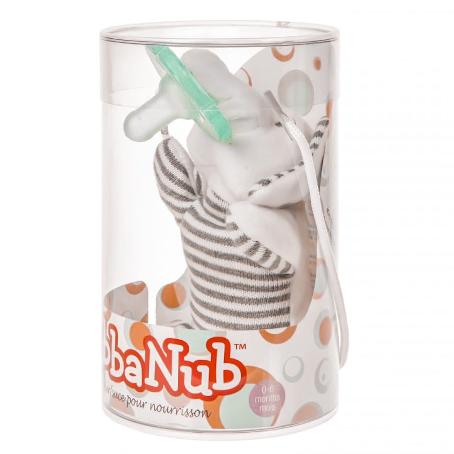 Afrique Elephant WubbaNub- 6"