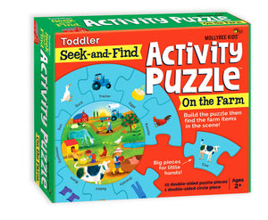 Toddler Activity Puzzle On the Farm