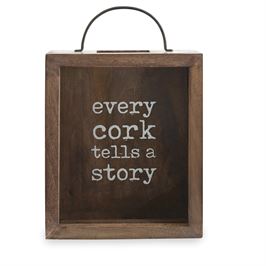Every Cork Tells A Story Wine Box