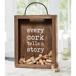 Every Cork Tells A Story Wine Box