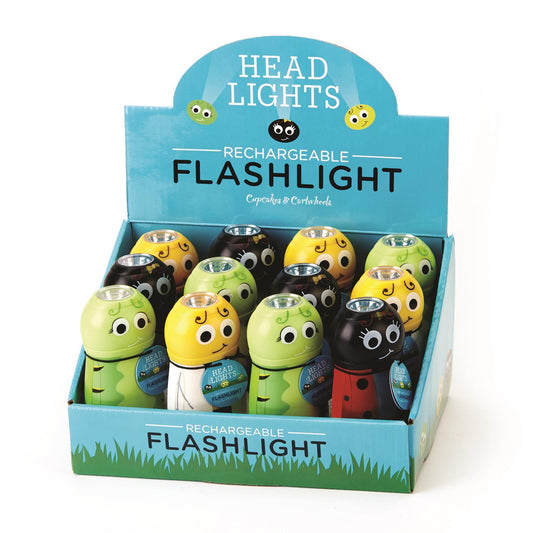 BUG RECHARGEABLE FLASHLIGHT