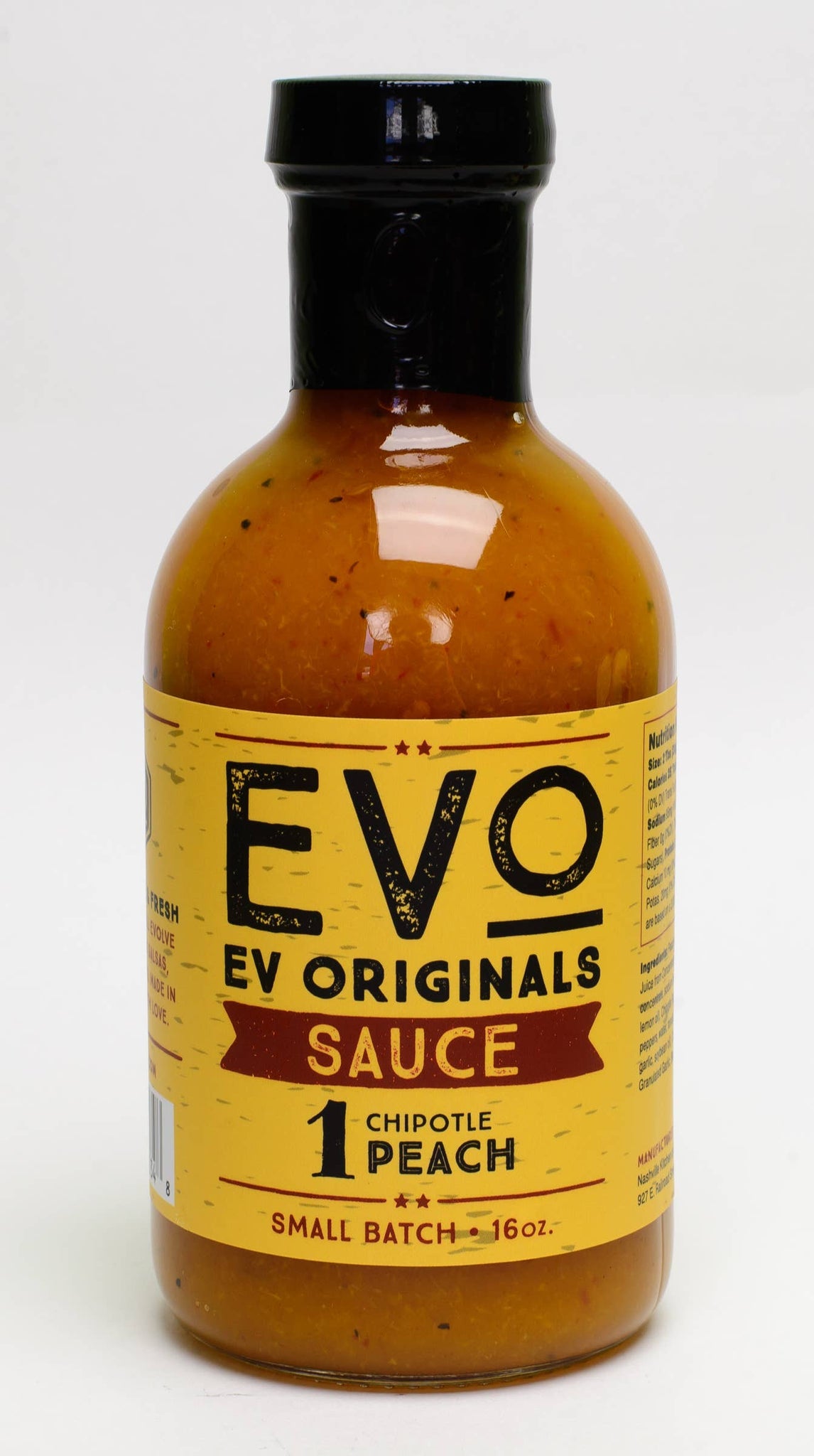 Chipotle Peach Orange Juice EV Originals Chipotle Peach Sauce