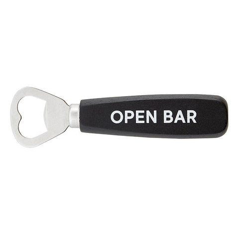 Wood Bottle Opener - Open Bar
