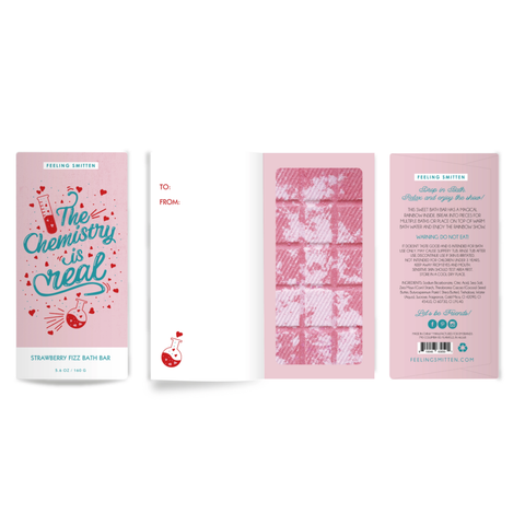 Chemistry Strawberry Fizz Bath Bar