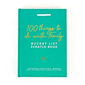 100 Things to do with Family - scratch book