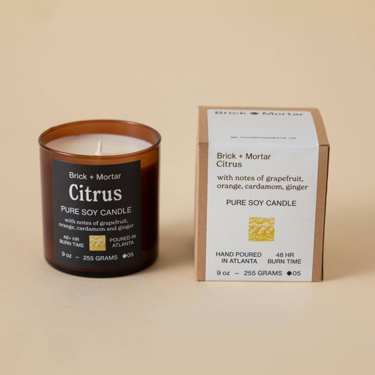 Citrus Scented Candle