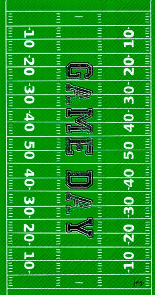 Guest Paper Napkins Game Day Field