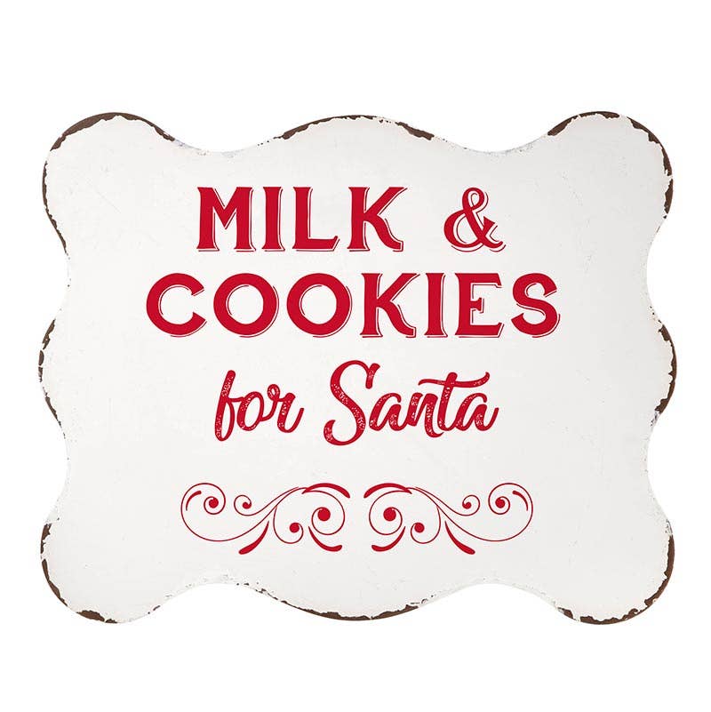 Milk & Cookies Sign