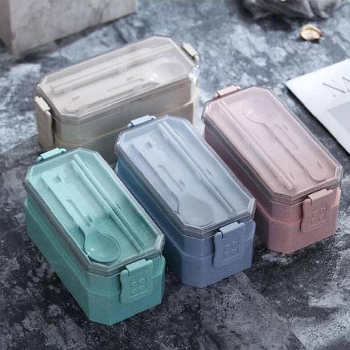 Wheat Straw Material Lunch Box