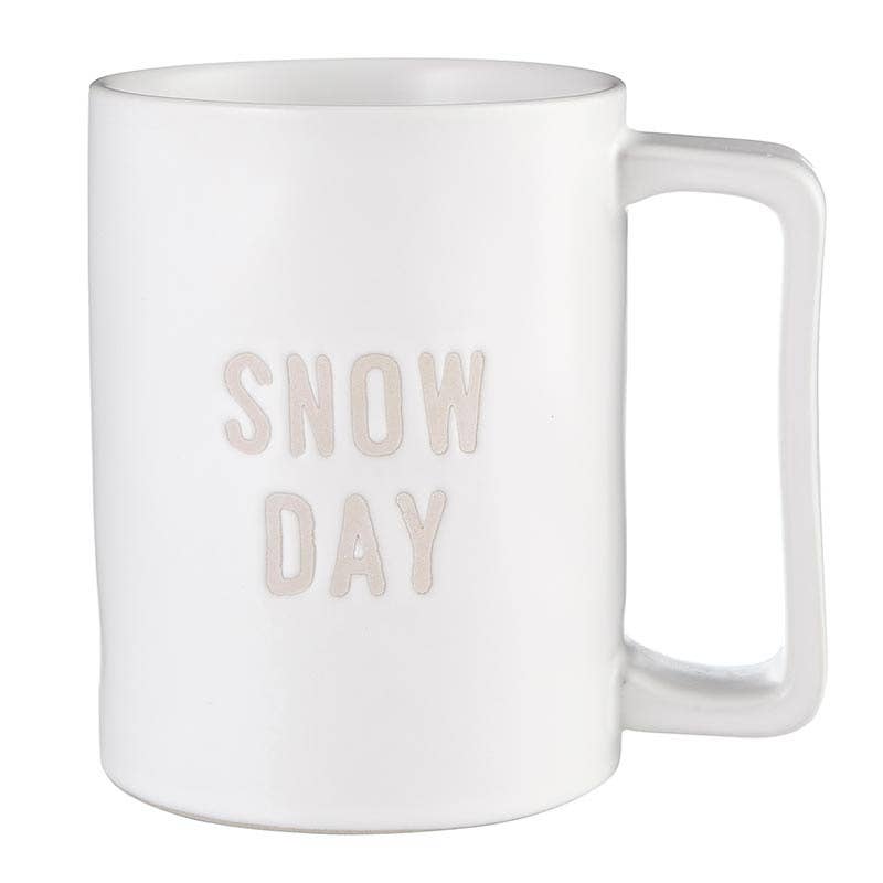 Face To Face Tall Coffee Mug - Snow Day