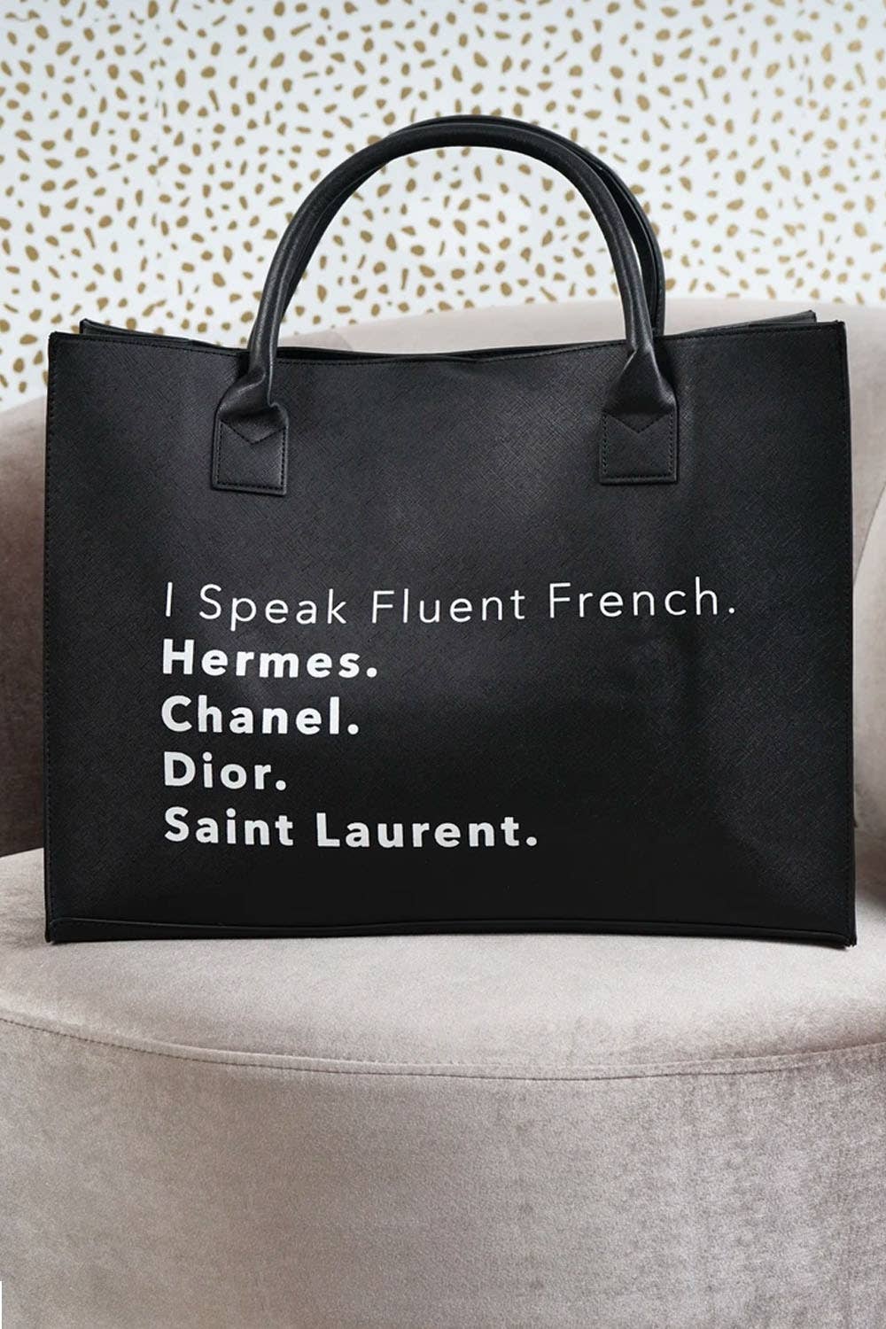 MODERN VEGAN TOTE - Fluent French