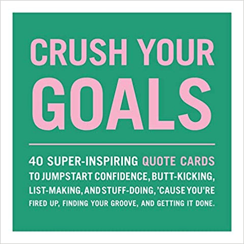 Crush Your Goals Quote Cards