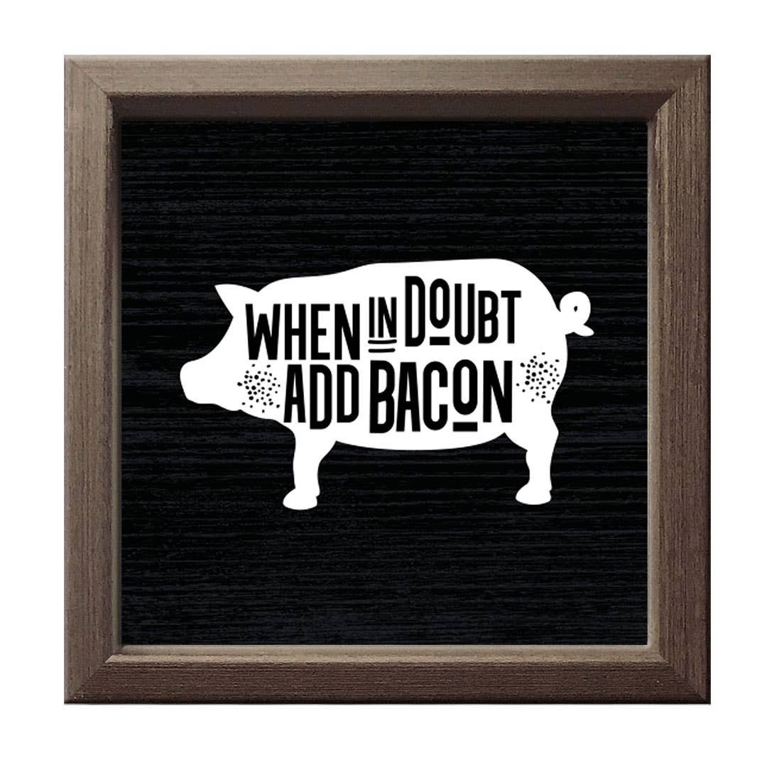 Bacon | Wood Sign