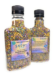 Snowy River Mardi Gras Cocktail Confetti