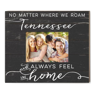 Weathered Slat Photo Frame Feels Like Home Tennessee