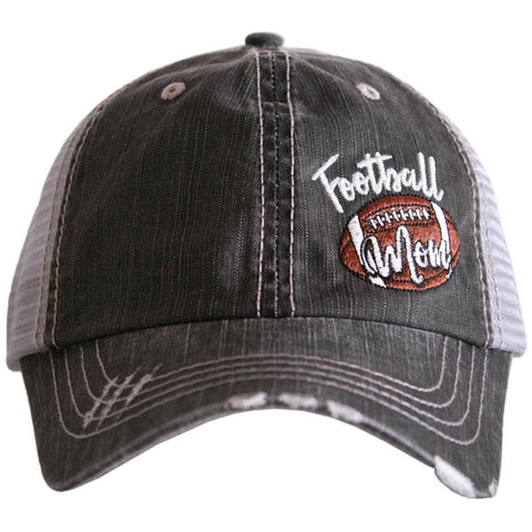 Football Mom Side Patch Wholesale Trucker Hats