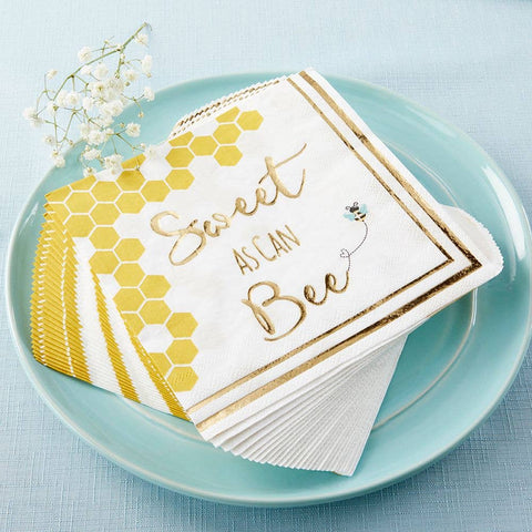 Sweet as Can Bee Paper Napkins (Set of 30)