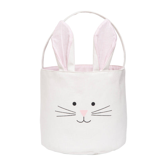 Pink Easter Bunny Ears Basket