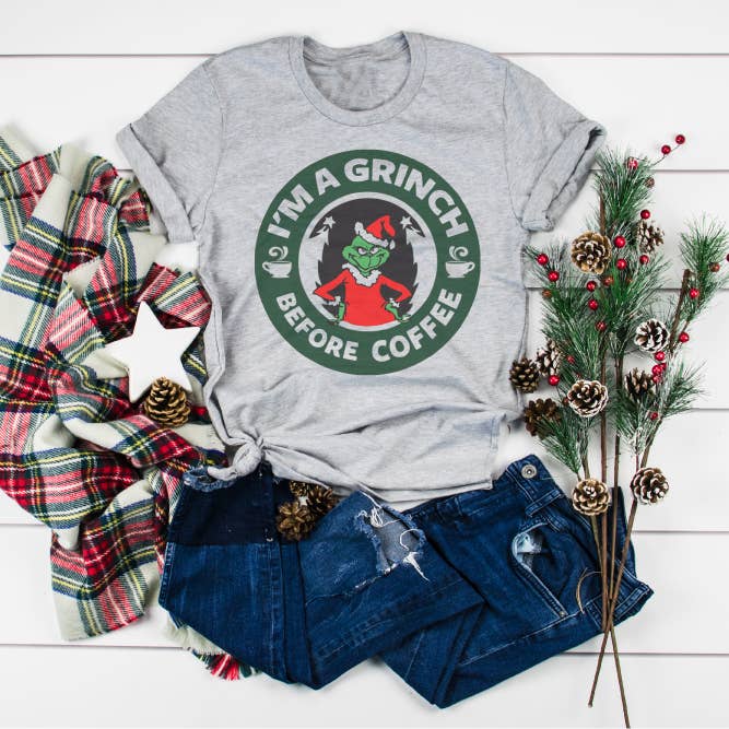 Grinch Coffee Tee