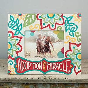Adoption is a Miracle Picture Frame