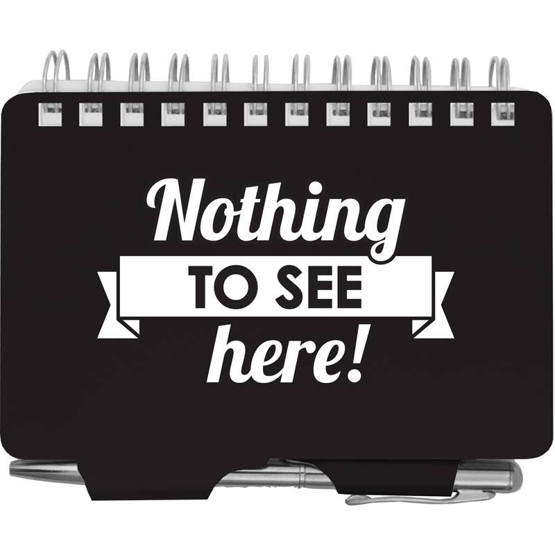 Nothing to See Password Book