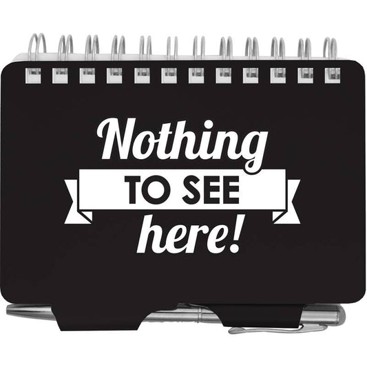 Nothing to See Password Book