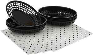 Polka Dot Basket Liners