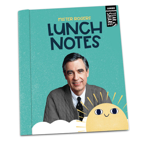 Mister Rogers: Jumbo Tear & Share Lunch Notes