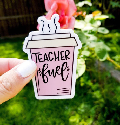 Teacher Fuel Sticker