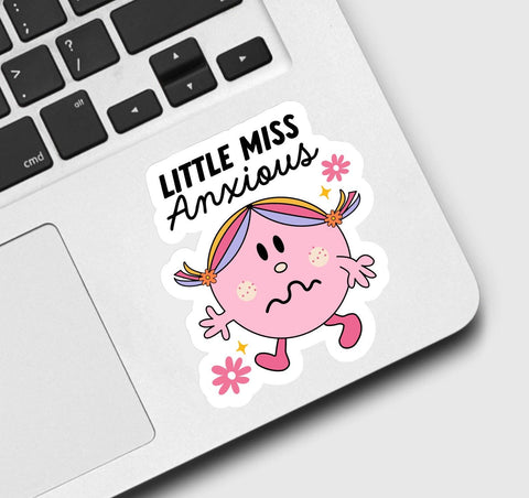 Little Miss Anxious Sticker