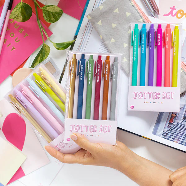 Jotter Sets - 6 pens