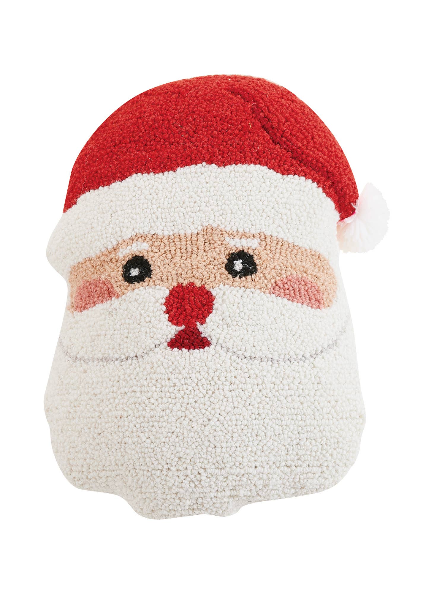 Shaped Santa Face Hook Pillow