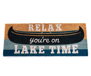 Lakin' It Easy Coir Doormat w/Sentiment