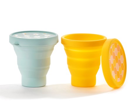 Collapsible Cup w/ Lid