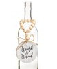 Wine Tags with Beads, Rope