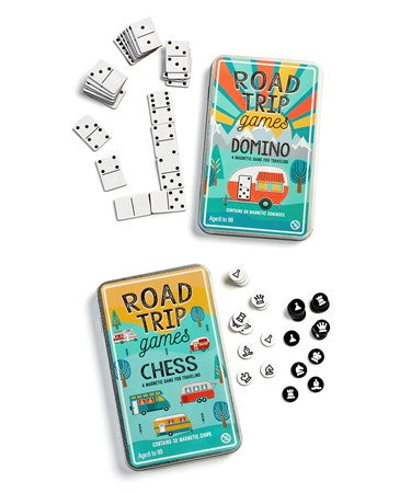 Travel Game Chess or Domino