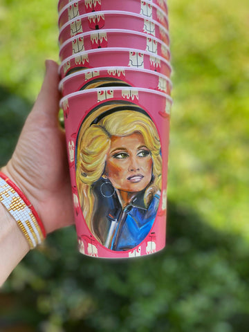Dolly Parton Party Cups- Set of 6