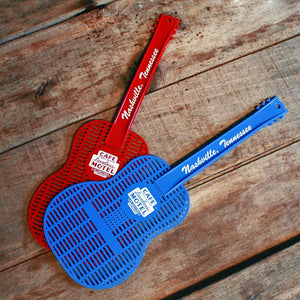 Guitar Flyswatter - Red