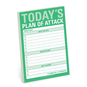 Today's Plan of Attack Big Sticky Notes