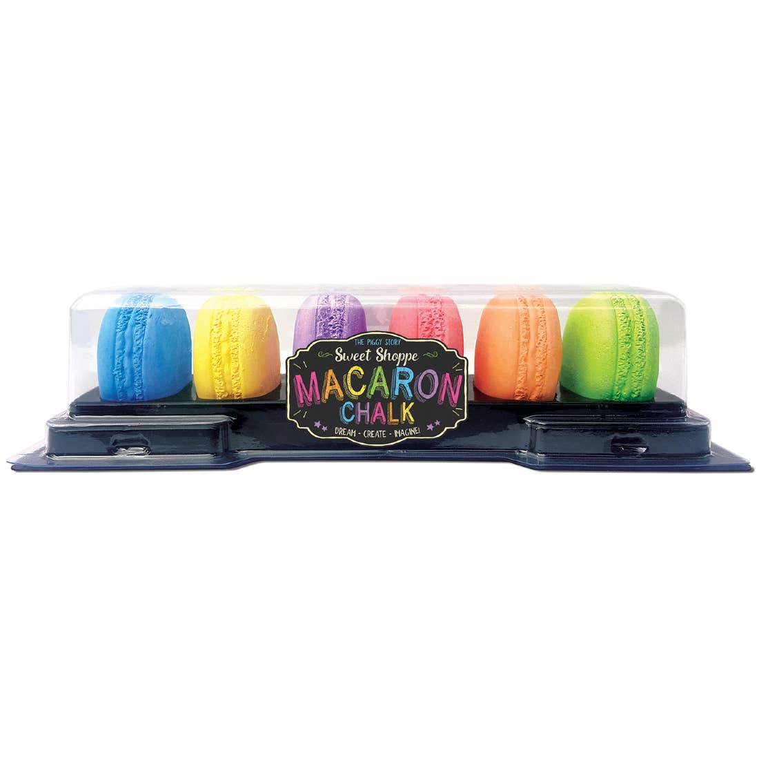 Rainbow Macarons Chalk Sweet Shoppe