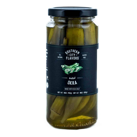 Southern Pickled Okra